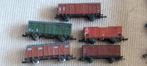NLK 0710 GESLOTEN GOEDEREN WAGONS 1/160, Gelijkstroom, Trix, Wagon, Ophalen of Verzenden