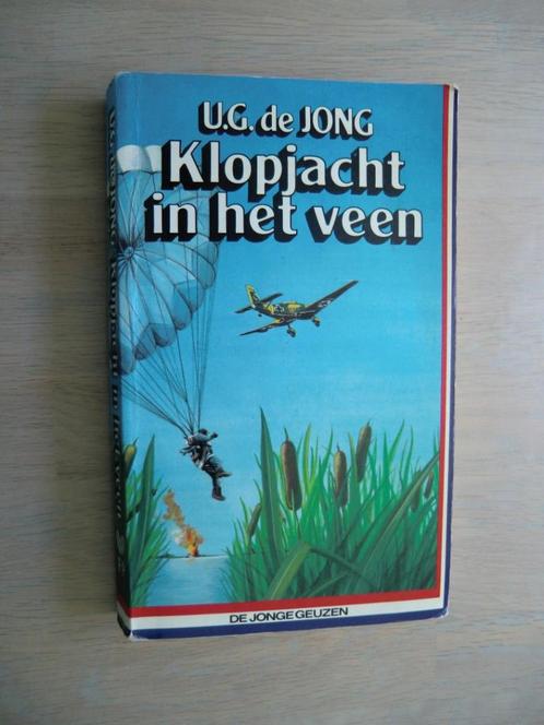 U.G. de Jong - Klopjacht in het Veen - De Jonge Geuzen, Boeken, Oorlog en Militair, Zo goed als nieuw, Ophalen of Verzenden