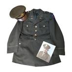 WWII USAAF Officers Uniform Grouping Named, Ophalen of Verzenden, Amerika, Kleding of Schoenen
