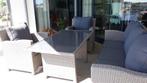 Prachtig 4 delig loungeset, Tuin en Terras, 5 zitplaatsen, Bank, Zo goed als nieuw, Loungeset