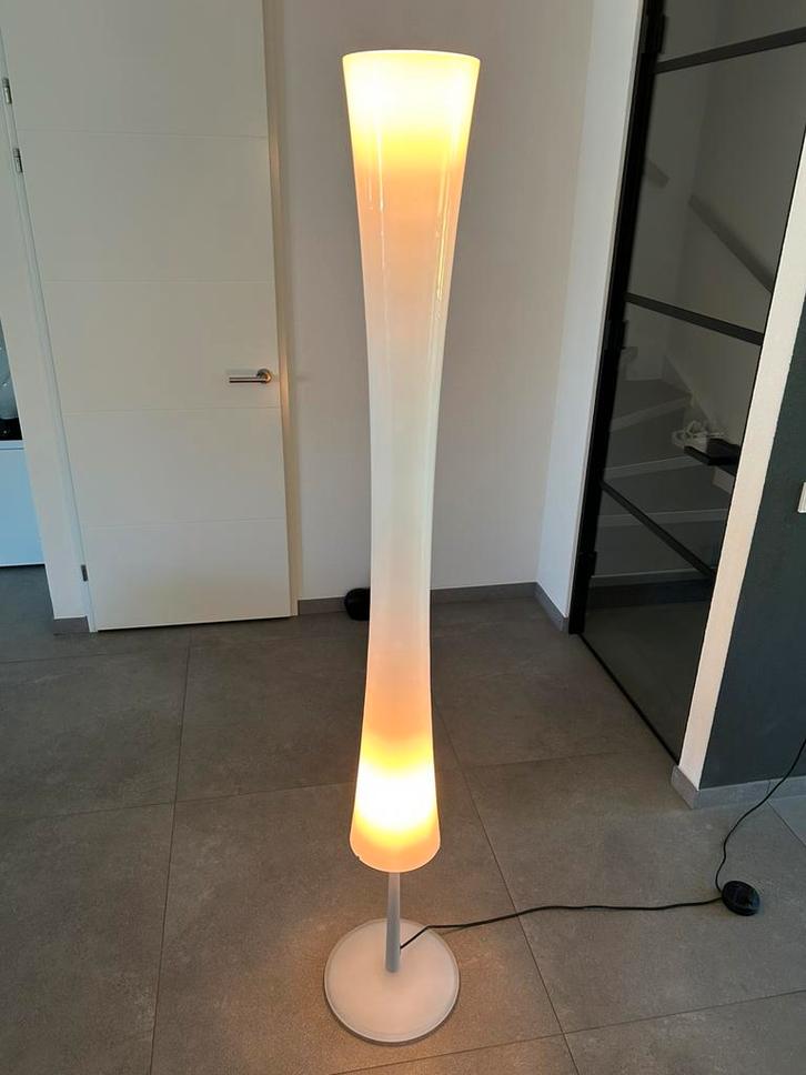 AV Mazzega sfinge murano glazen design vloerlamp, Huis en Inrichting, Lampen | Vloerlampen, Zo goed als nieuw, 150 tot 200 cm