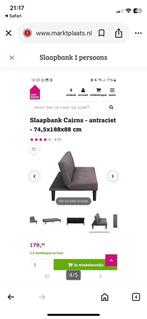 bedbank, Ophalen, Gebruikt, Eenpersoons, 190 cm of minder