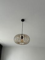 Hanglamp goud met zwart inclusief lichtbol, Huis en Inrichting, Lampen | Hanglampen, Ophalen, Zo goed als nieuw, 75 cm of meer