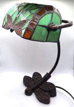 Tiffany stijl notarislamp 'Dragonfly', Verzenden, Minder dan 50 cm