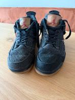 Air Jordan 4 RTR Levis NRG BG "Levi’s Black", Ophalen of Verzenden, Zo goed als nieuw, Zwart, Sneakers of Gympen