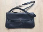 Zwart leren schoudertas van Aigner, Sieraden, Tassen en Uiterlijk, Tassen | Damestassen, Ophalen of Verzenden, Gebruikt, Zwart