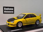 Subaru Impreza WRX sti 2003 Geel streetfighter - 1:18 Solido, Hobby en Vrije tijd, Modelauto's | 1:18, Auto, Solido, Nieuw, Ophalen of Verzenden