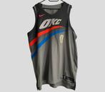 Nike NBA AUTHENTIC €220 Westbrook jersey maat XXL heren 2XL, Ophalen of Verzenden, Zo goed als nieuw, Kleding