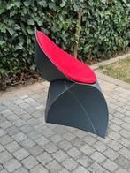 2 Flux stoelen, antraciet / rood, Ophalen, Gebruikt, Rood