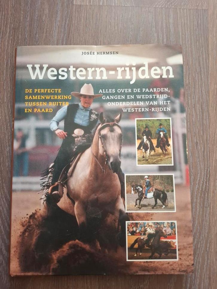 J. Hermsen - Western-rijden, Boeken, Dieren en Huisdieren, Zo goed als nieuw, Paarden of Pony's, Ophalen of Verzenden
