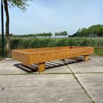 2 x Ate van Apeldoorn Houtwerk Hattem grenen bed jaren 70, Ophalen, Gebruikt, 200 cm, Ate van Apeldoorn