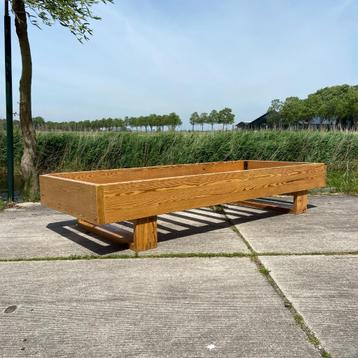 2 x Ate van Apeldoorn Houtwerk Hattem grenen bed jaren 70  beschikbaar voor biedingen