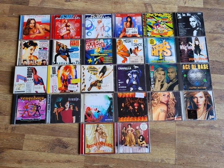 Diverse cd's en singles. Verschillende genres. (, Cd's en Dvd's, Cd's | Dance en House, Gebruikt, Overige genres, Ophalen of Verzenden