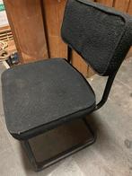 Set van 4 stoelen, Ophalen, Zwart, Zo goed als nieuw, Metaal