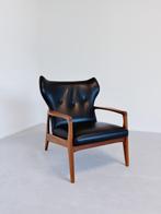 4 STK. VINTAGE FAUTEUIL/WINGBACK LOUNGE STOEL | DEENS DESIGN, Huis en Inrichting, Fauteuils, -, -, Ophalen of Verzenden, Zo goed als nieuw