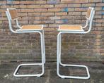Vintage/Cesca/Webbing/Barkrukken/Barkruk, Huis en Inrichting, Barkrukken, Ophalen, Cesca, Cesca, Vintage