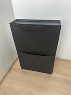 2 Ikea trones schoenenkastjes (zwart), Huis en Inrichting, Kasten | Schoenenkasten, Ophalen, Zo goed als nieuw