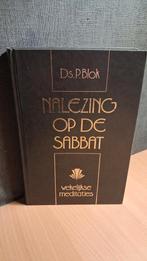 Ds. P. Blok - Nalezing op de Sabbat, Ophalen of Verzenden, Gelezen, Ds. P. Blok, Christendom | Protestants