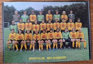 Sportclub NEC Nijmegen - elftalfoto N.E.C. Eniesee - voetbal beschikbaar voor biedingen