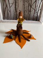 Herfsttafereeltje, Hobby en Vrije tijd, Vilt, Ophalen of Verzenden, Nieuw, Figuurtje(s), Wolvilt