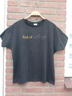 Prachtige t-shirt van Jacqueline de Jong, S zwart, Verzenden, Zwart, Korte mouw, Maat 36 (S)
