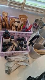 Complete kaarsen-maak set! Smelter, wax, jars, lonten & meer, Ophalen, Zo goed als nieuw