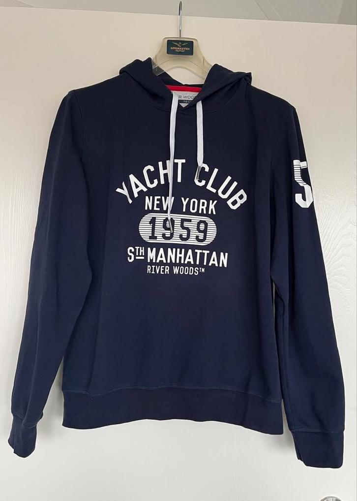 River woods/ RW/ Riverwoods trui/ hoodie/ sweater maat XL, Kleding | Heren, Truien en Vesten, Zo goed als nieuw, Maat 56/58 (XL)