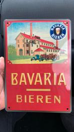 Twee mooie Bavaria bier bordjes. In zeer goede staat!, Verzamelen, Merken en Reclamevoorwerpen, Reclamebord, Ophalen of Verzenden