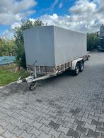 Te koop: Nette Hapert aanhanger met huif – 420 x 132 cm, Auto diversen, Aanhangers en Bagagewagens, ., Ophalen of Verzenden, Zo goed als nieuw
