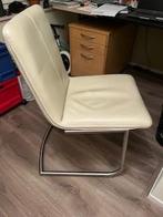 6 leren Henders & Hazel eetkamerstoelen, Huis en Inrichting, Stoelen, Ophalen, Modern, kleur is wolwit of ecru ( géén spierwit)