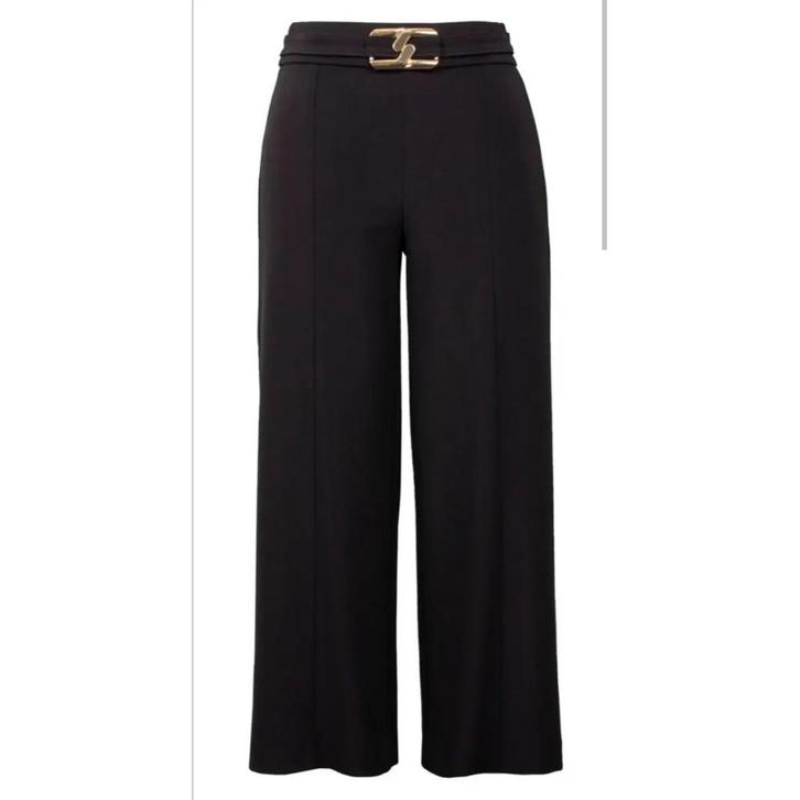 Ribkoff elegante pantalon wijde pijpen mooi detail maat 38, Kleding | Dames, Broeken en Pantalons, Nieuw, Maat 38/40 (M), Zwart