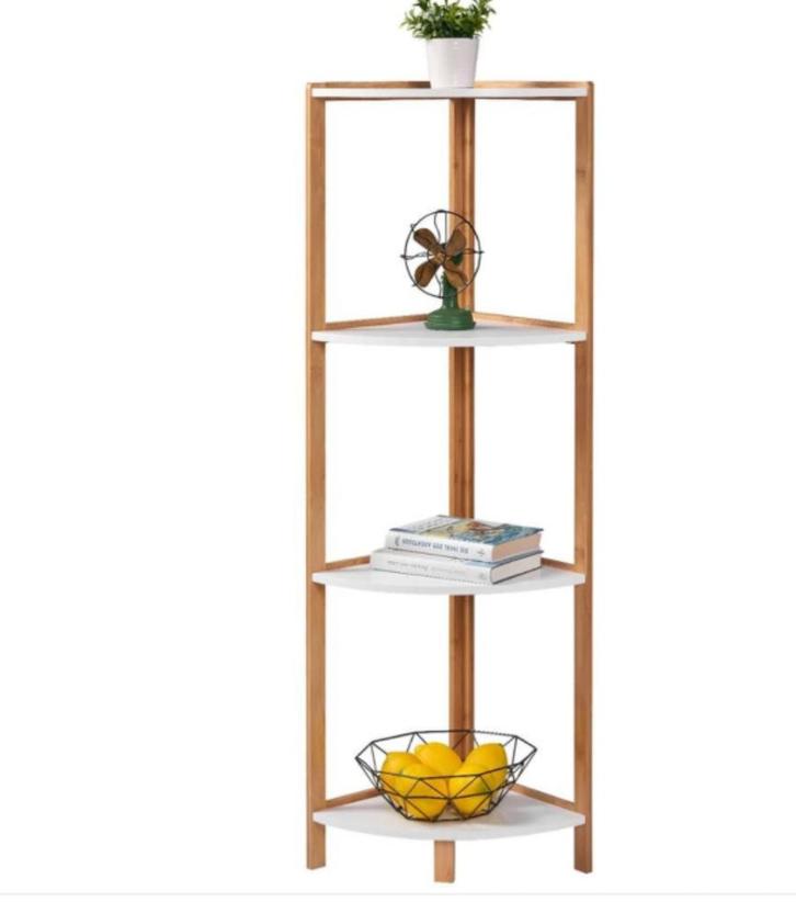 4-laags badkamer hoekkast, Huis en Inrichting, Kasten | Wandmeubels, Nieuw, 100 tot 150 cm, Minder dan 150 cm, 25 tot 50 cm, Met plank(en)