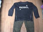 Tumble 'n Dry + Blue Seven - zwarte sweater + groene broek, Tumble 'n Dry, Gebruikt, Meisje, Ophalen of Verzenden