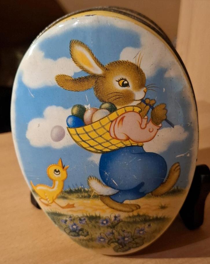 Cote d’Or blik paashaas, Verzamelen, Blikken, Gebruikt, Overige, Ophalen of Verzenden