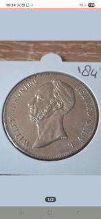 2 1/2 Gulden (Rijksdaalder) 1847 in zeer mooie kwaliteit., Postzegels en Munten, Munten | Nederland, Zilver, Ophalen of Verzenden