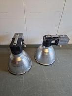 2 industriële Philips hanglampen, Ophalen of Verzenden, Gebruikt