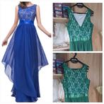 nieuwe galajurk maat 38 groen (1), Maat 38/40 (M), Galajurk, All2wish4, Nieuw