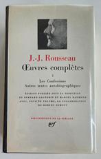 Boek: Rousseau Ouvres Complètes, Tome 1, Les Confessions, Ophalen of Verzenden, Rousseau
