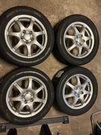 Aluminium velgen met winterbanden, Ophalen, Zo goed als nieuw