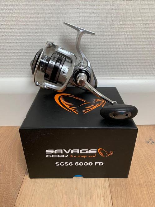 Nieuwe Savage Gear SGS6 5000 & 6000 molen, 7 lagers, Watersport en Boten, Hengelsport | Zeevissen, Nieuw, Molen, Ophalen of Verzenden