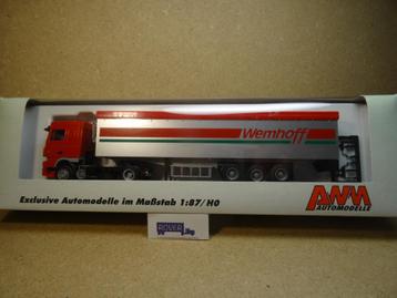 AWM 1:87, DAF XF-SC, " WALKING-FLOOR " WEMHOFF, Zie Foto`s beschikbaar voor biedingen