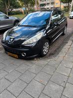 Peugeot 207 1.6 VTI 16V 5DR APK Zwart, Auto's, Voorwielaandrijving, Zwart, 4 cilinders, Zwart