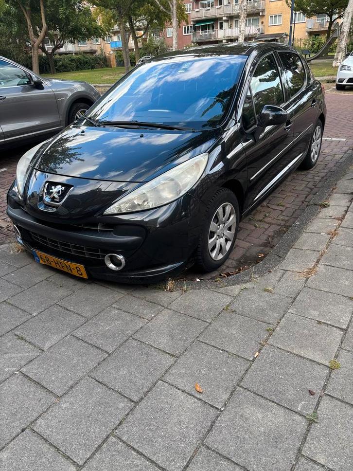 Peugeot 207 1.6 VTI 16V 5DR APK Zwart, Auto's, Peugeot, Particulier, ABS, Boordcomputer, Centrale vergrendeling, Climate control