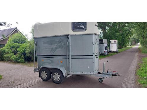 Impex 1,5 paards met zadelkamer, Dieren en Toebehoren, Paarden en Pony's | Trailers en Aanhangwagens, Gebruikt, 1½-paards trailer