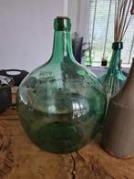 Gistfles incl kurk, Huis en Inrichting, Woonaccessoires | Vazen, Ophalen, Minder dan 50 cm, Groen, Glas