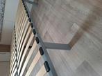 Nieuw stalen bedframe met pootjes en nieuw matras 150x200, Ophalen, 90 cm, Eenpersoons, Zwart
