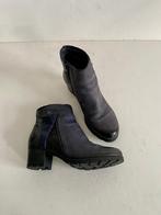 J51 Mjus maat 37 lage leren laarsjes laarzen schoenen blauw, Kleding | Dames, Schoenen, Blauw, Ophalen of Verzenden, Zo goed als nieuw