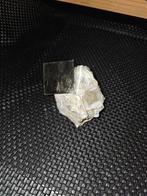 Pyriet stuk in matrix, Ophalen of Verzenden, Mineraal