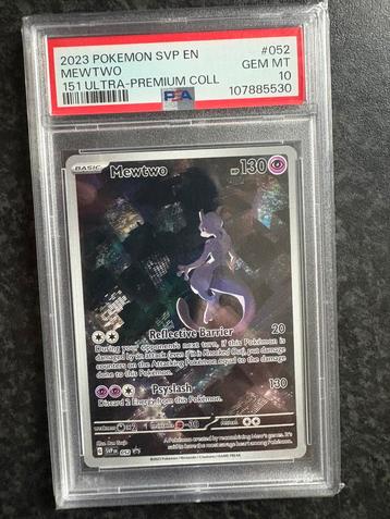 Te koop een Mewtwo #052 pokemonkaart beschikbaar voor biedingen