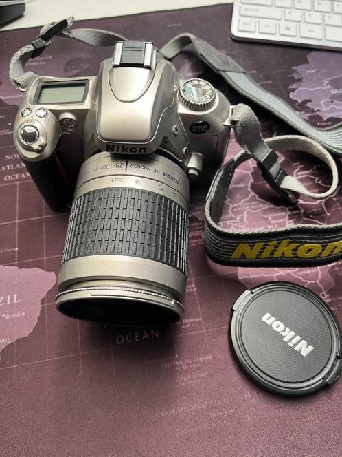 Nikon F55 met 28 - 100 lens, Audio, Tv en Foto, Fotocamera's Analoog, Zo goed als nieuw, Spiegelreflex, Nikon, Ophalen of Verzenden